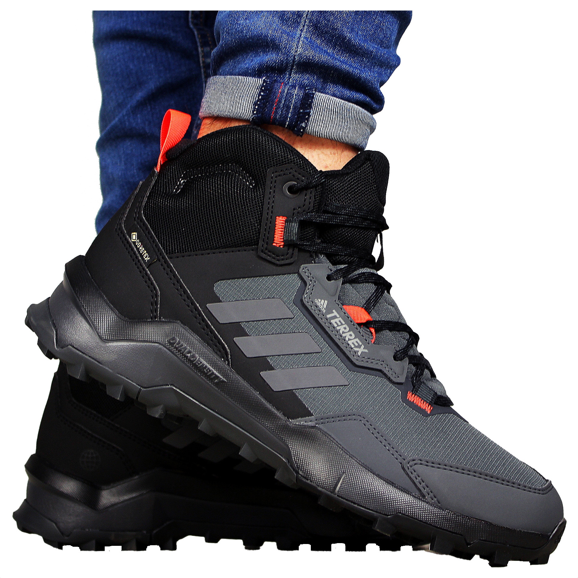 Adidas Terrex Voděodolné Zimní pánské boty Vysoké trekové Gore-tex