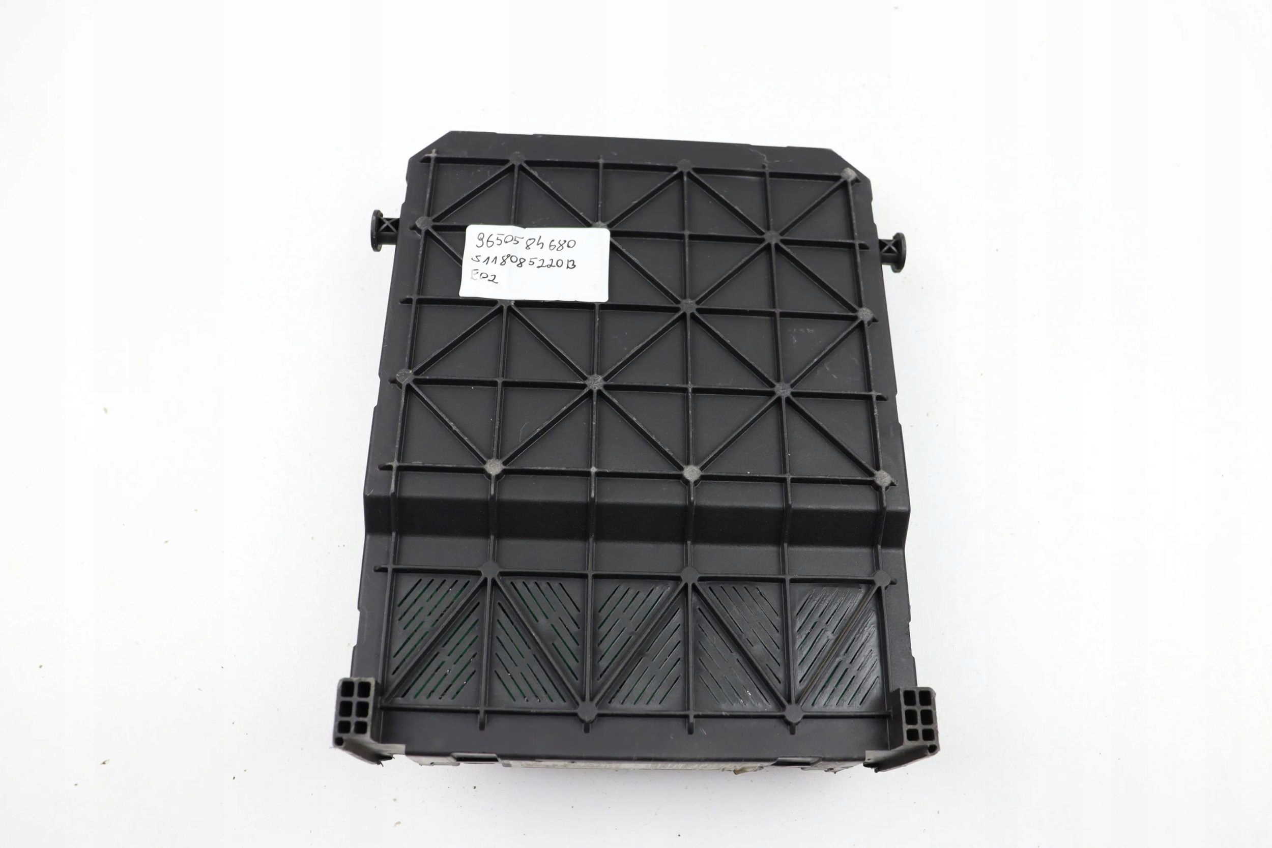 CITROEN PEUGEOT module control unit compartment BSI 9650584680 S118085220B