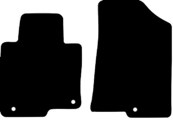 

Dywaniki na przód Lux do Kia Optima 4 IV od 2015-