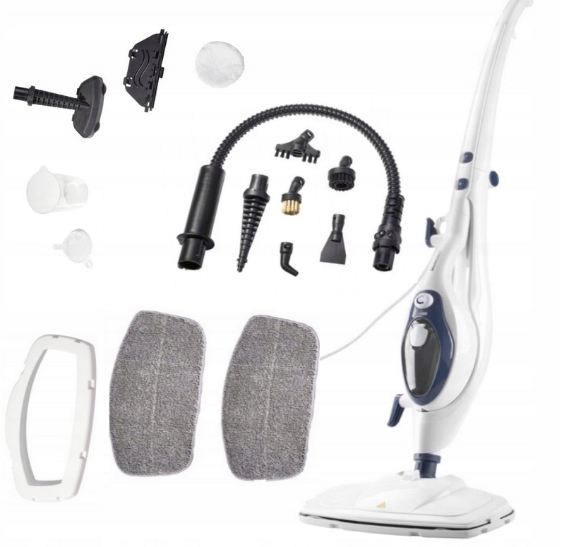 Silvercrest Parní Mop 1500 W 2 v 1 Sdm 1500 D4 Regulace Výkonu Příslušenství