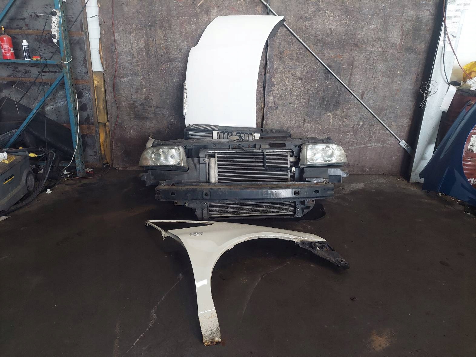 complete front bonnet bumper SEAT ALHAMBRA MK1 LIFT LA9B ID: 239118