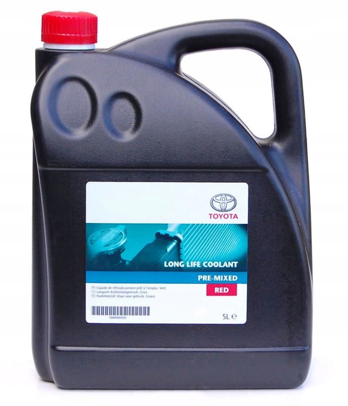 Płyn chłodniczy Toyota Oe gotowy czerwony 5 l 08889-80002