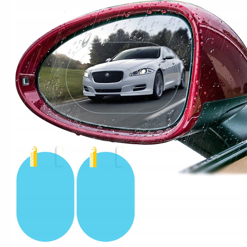 

Folia Naklejki Anti-fog Wodoodporna na Lusterka 2x