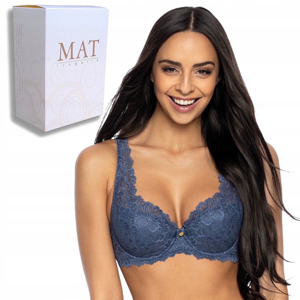Mat vyztužená podprsenka Carmela safír 70C