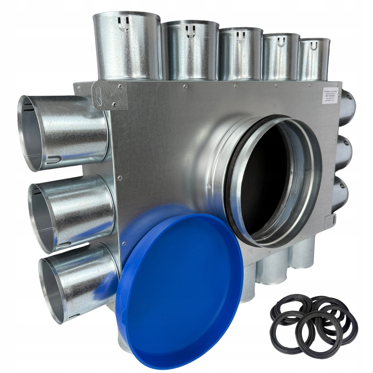 Ventilační rozdělovač Rozvaděč Rekuperace 16x75 200
