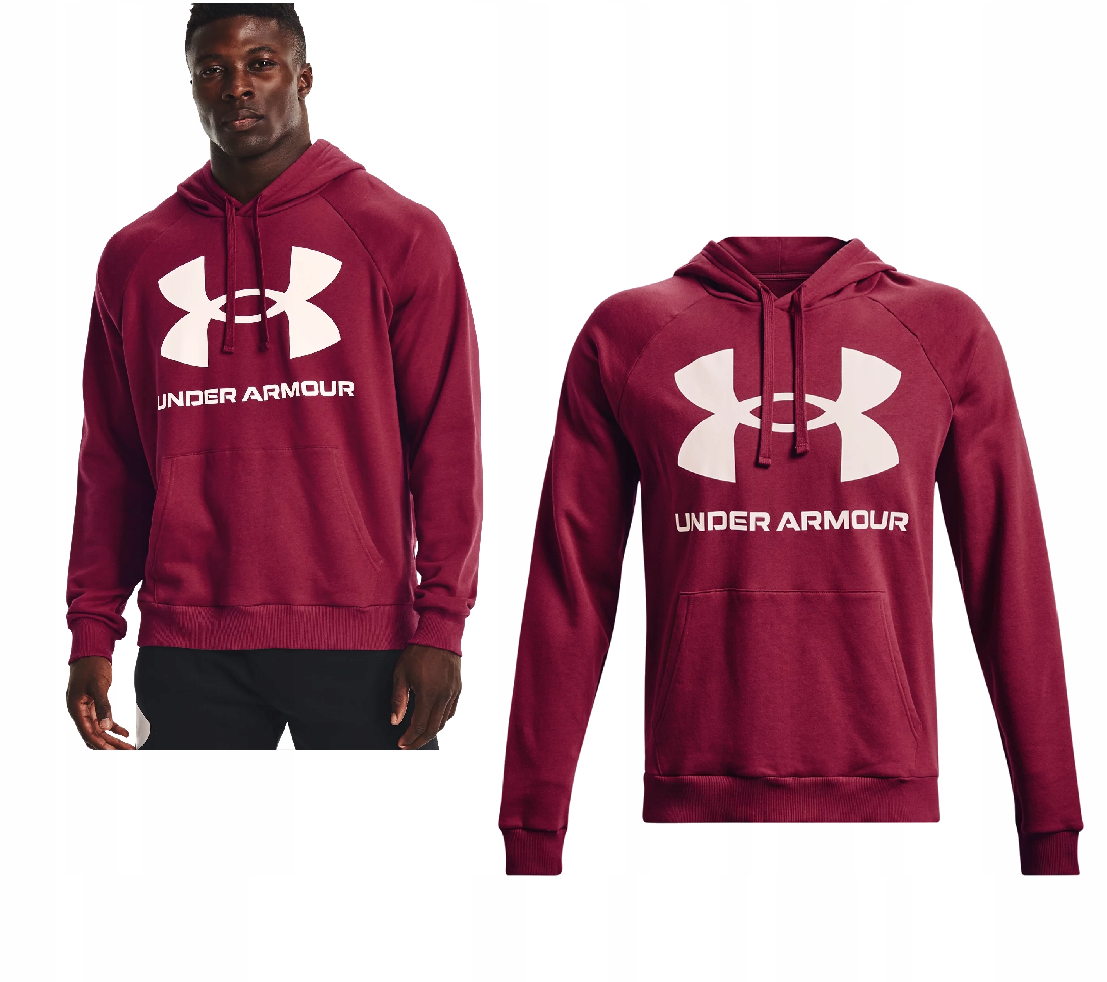 Pánská Sportovní Mikina Under Armour Rival Fleece 664 Big Logo Hd XL