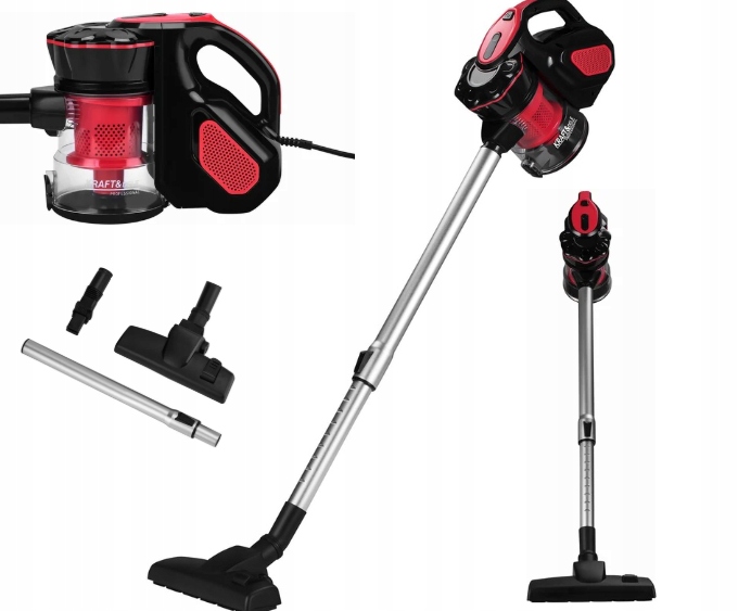 Vysavač Vertikální Domácí 600W 0,5L KD5147 Kraft&dele