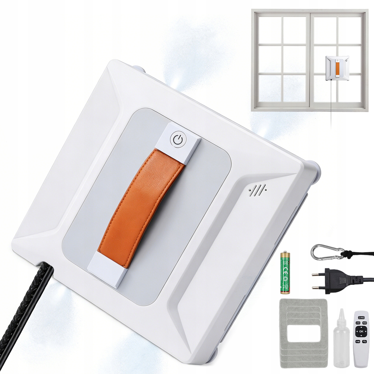 Automatyczny Robot Sprzątający Do Mycia Szyb Okna Lustra 3 tryb czyszczenia