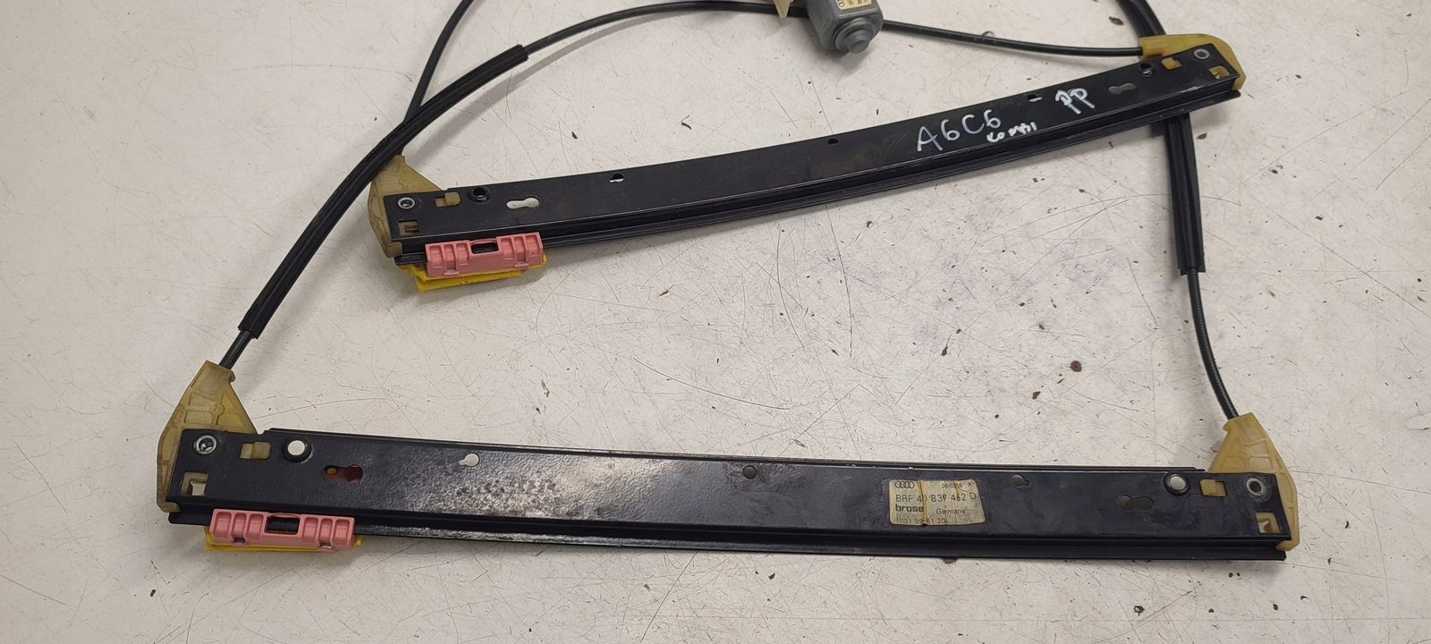 window regulator right front mechanism Audi A6 C6 3,0 TDI Allroad
