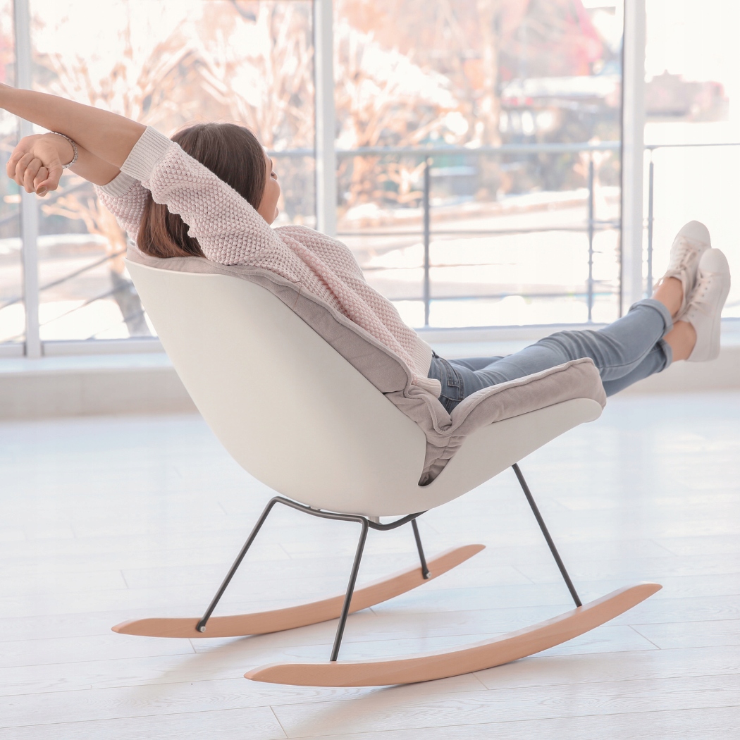 Fotel telewizyjny, czarny, sztuczna skóra Marka VidaXL