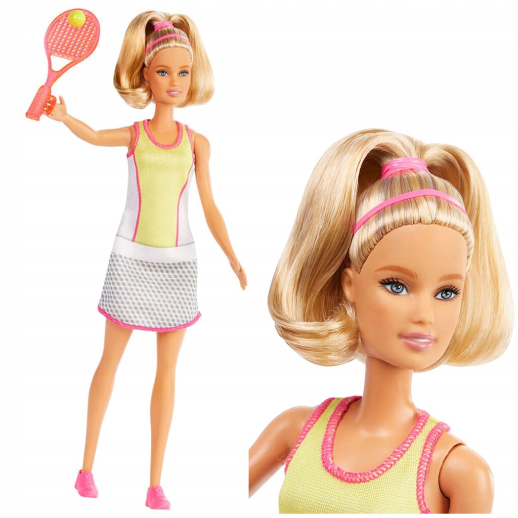 BARBIE KARIERA LALKA TENISISTKA I CAN BE GJL65