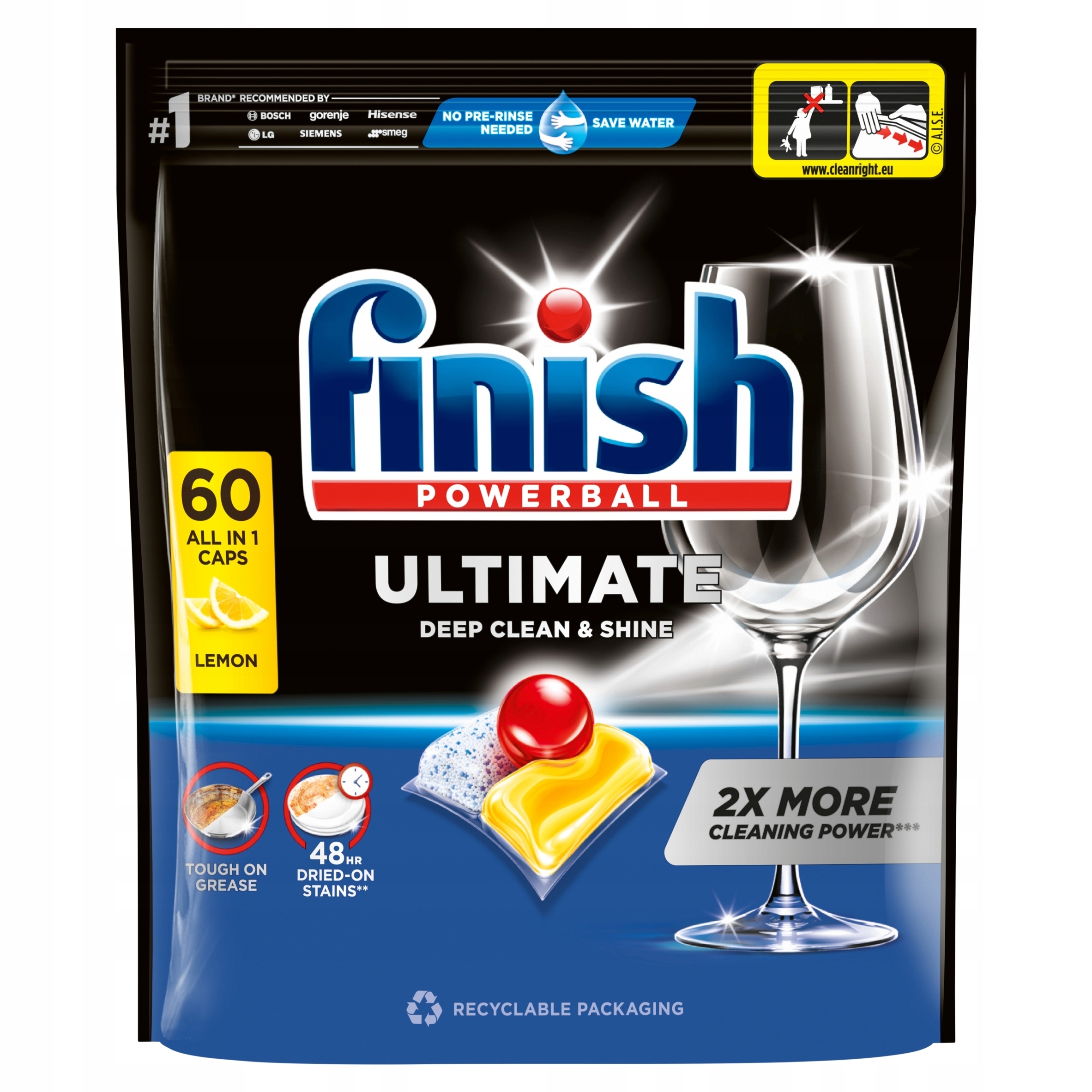 Levně Finish All in 1 Caps 60 ks kapsle do myčky nádobí