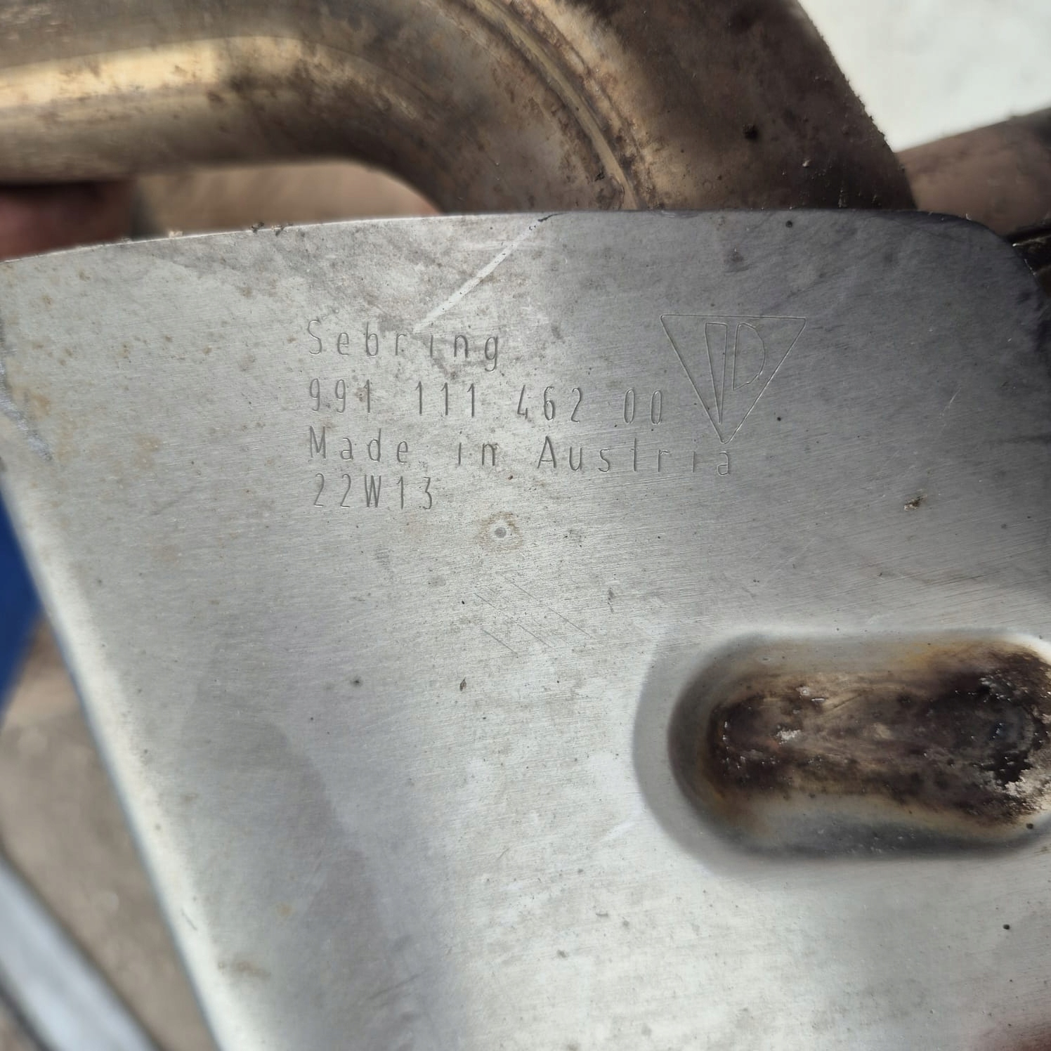 PORSCHE 911 991 11-19 exhaust silencer left right