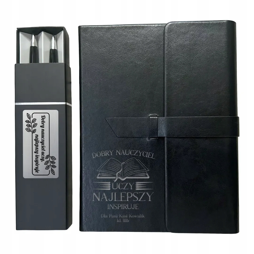 Dla Nauczyciela Notes Wychowawcy Długopis Dobry nauczyciel uczy