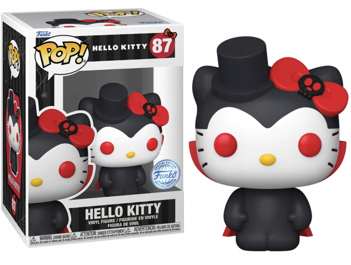 Funko Pop! Hello Kitty Sanrio 87 Hello Kitty jako figurka Dracula