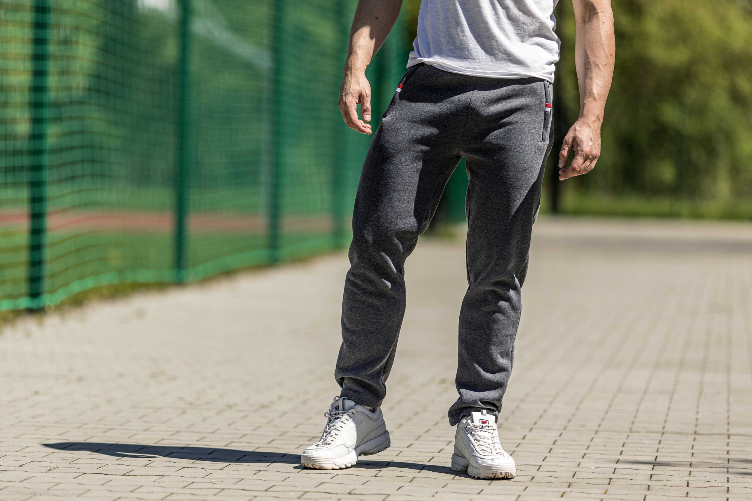 SPODNIE DRESOWE DRESY WIOSENNE LEKKIE WYGODNE NA CODZIEŃ No1 GRAFITOWE 4XL Rozmiar 4XL