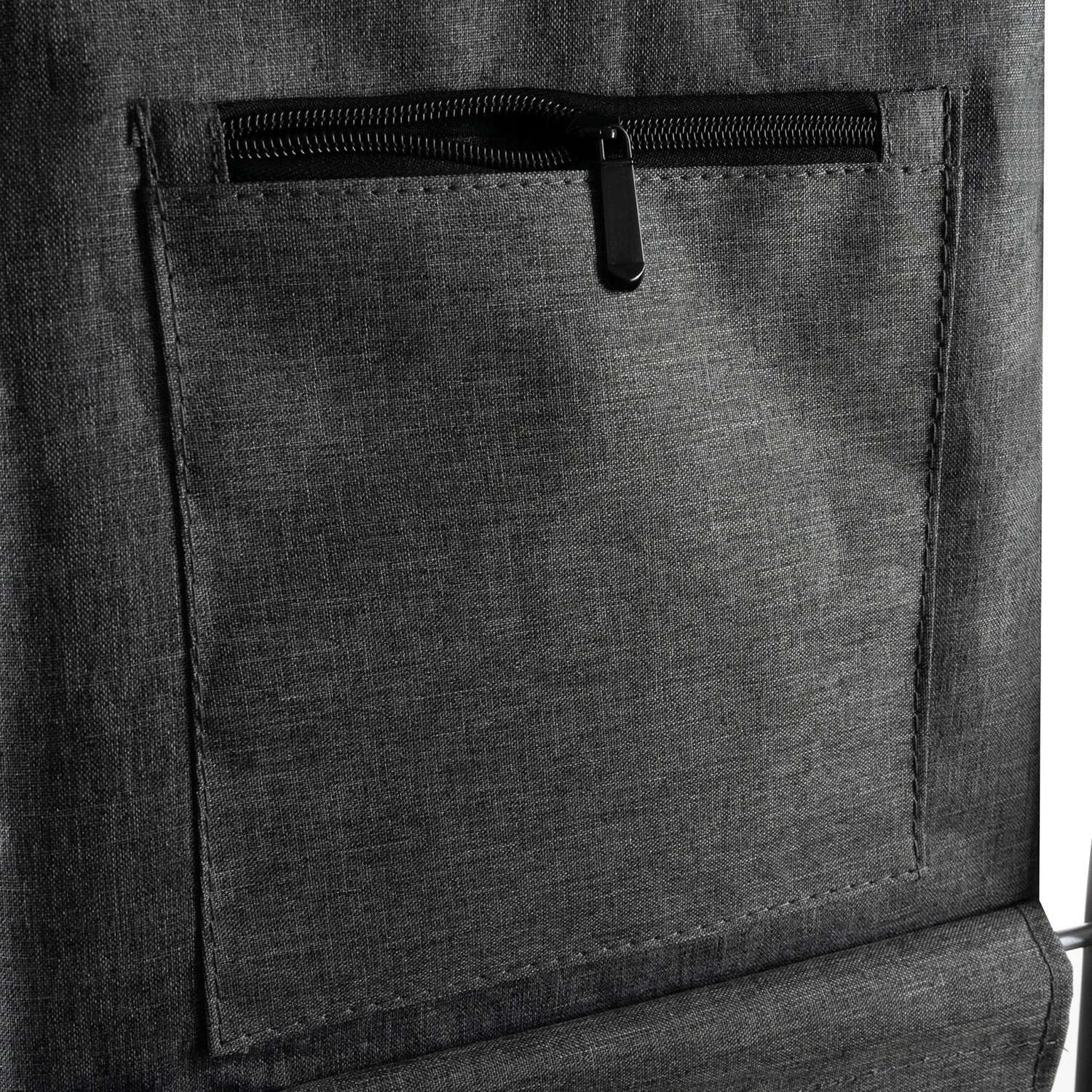 Wózek na Zakupy Torba na Kółkach Składany Zakupowy Zakupowa Mocny Duże Koła Odcień popielaty