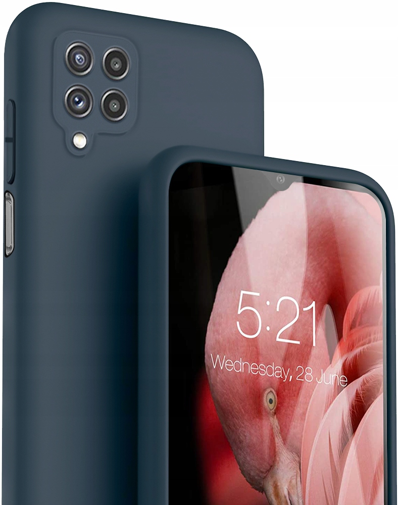 

Etui Case Silicone +Szkło do Samsung Galaxy A22 4G