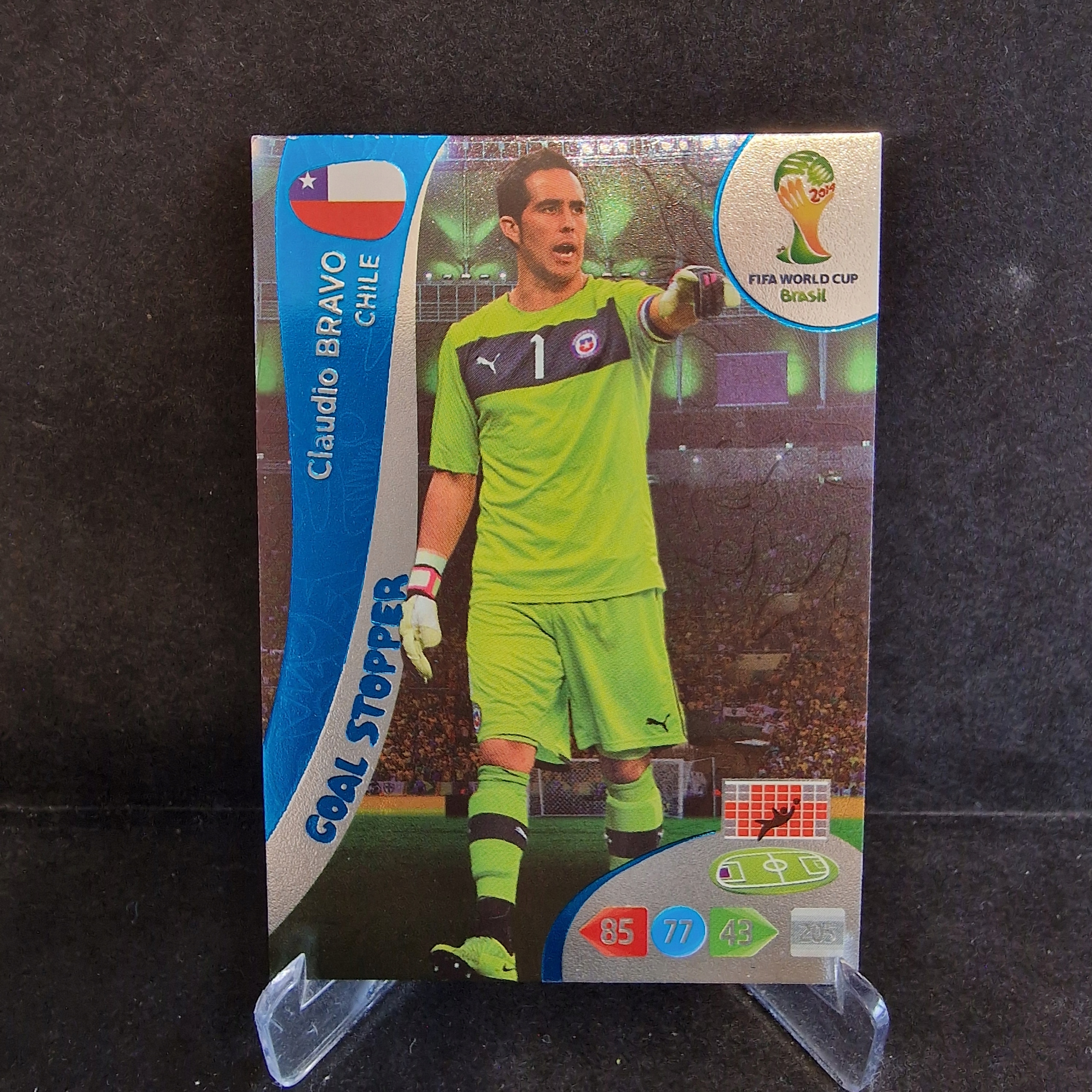 2014 World Cup Brasil Claudio Bravo Goal Stopper /WC3