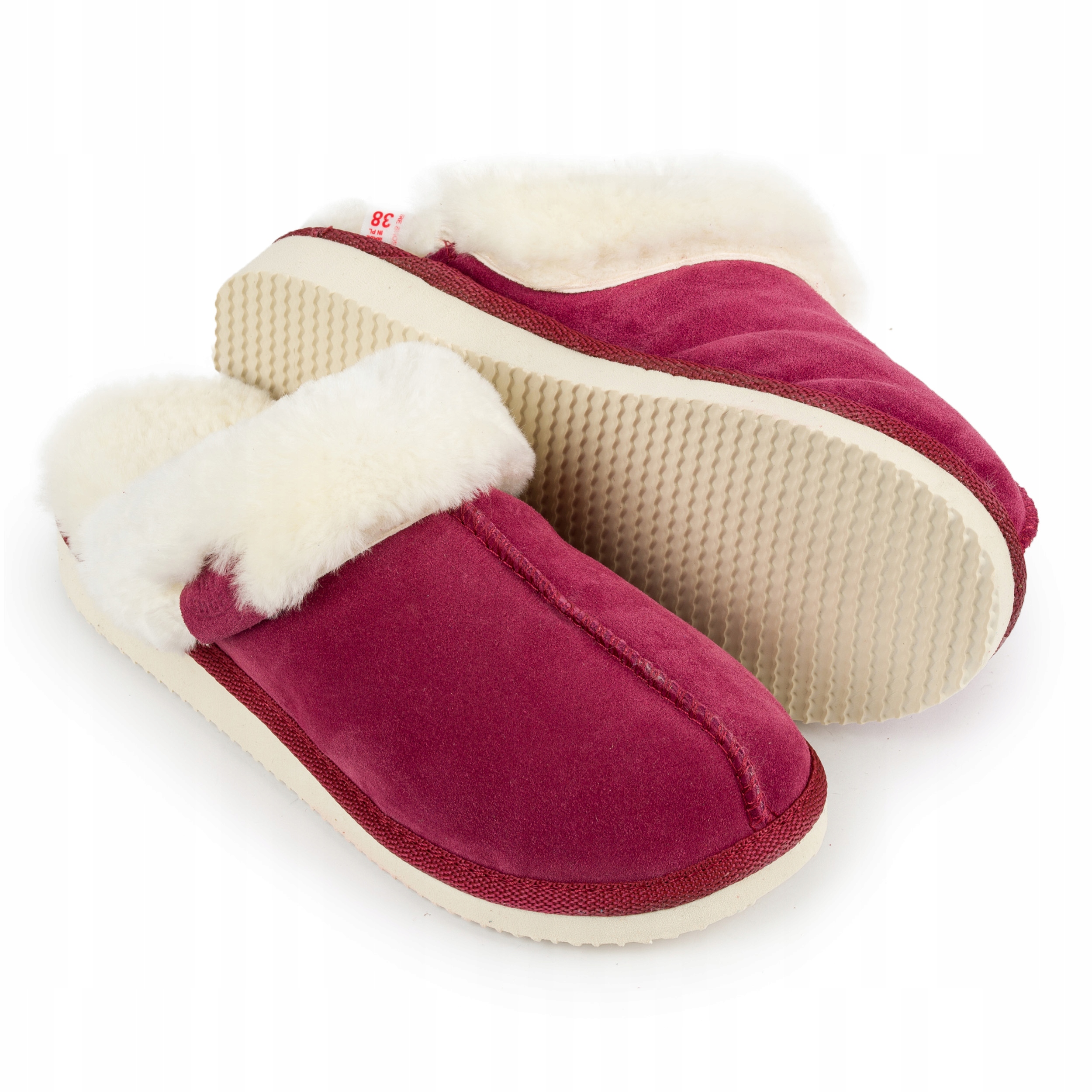 Pantofle Premium Pantofle Teplé Sandále Domácí s vlnou IreShoes vel.39