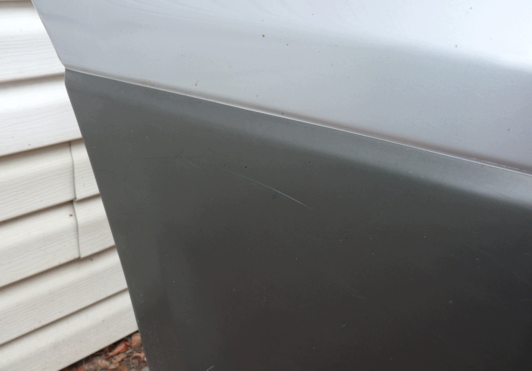 bumper rear part rear complete MITSUBISHI OUTLANDER and 1 03-06 A31