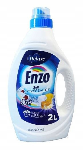 

Deluxe Enzo 2w1 50p/ 2L Uniwersalny żel do prania