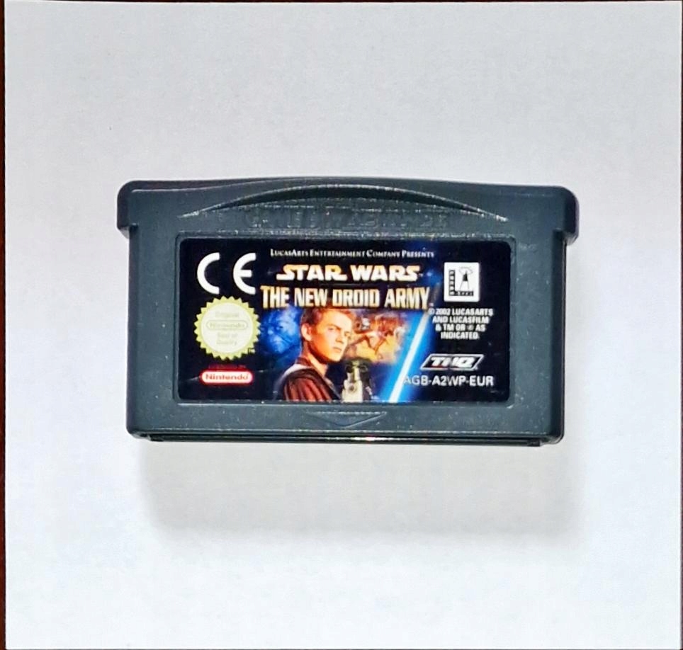 Star Wars The New Droid Army Nintendo Game Boy Advance GBA
