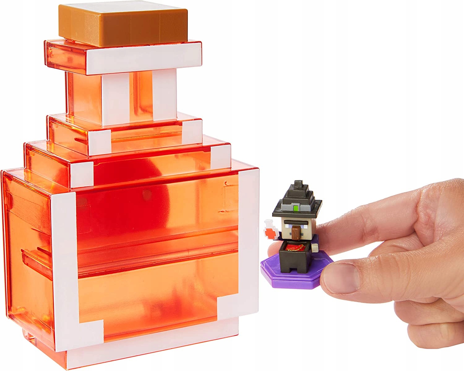

Minecraft Figurka Witch +mikstura schowek figurki