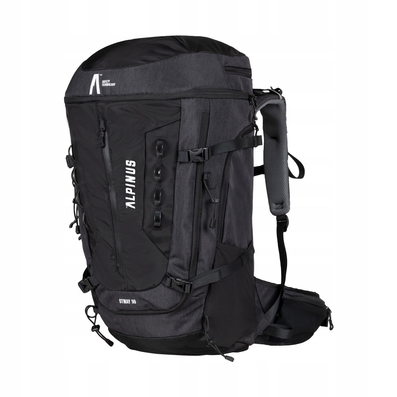 Plecak Turystyczny W Góry Alpinus Otway 50L czarny