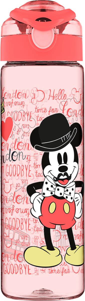 BUTELKA PODRÓŻNA DISNEY MICKEY CZERWONA INVICTUS