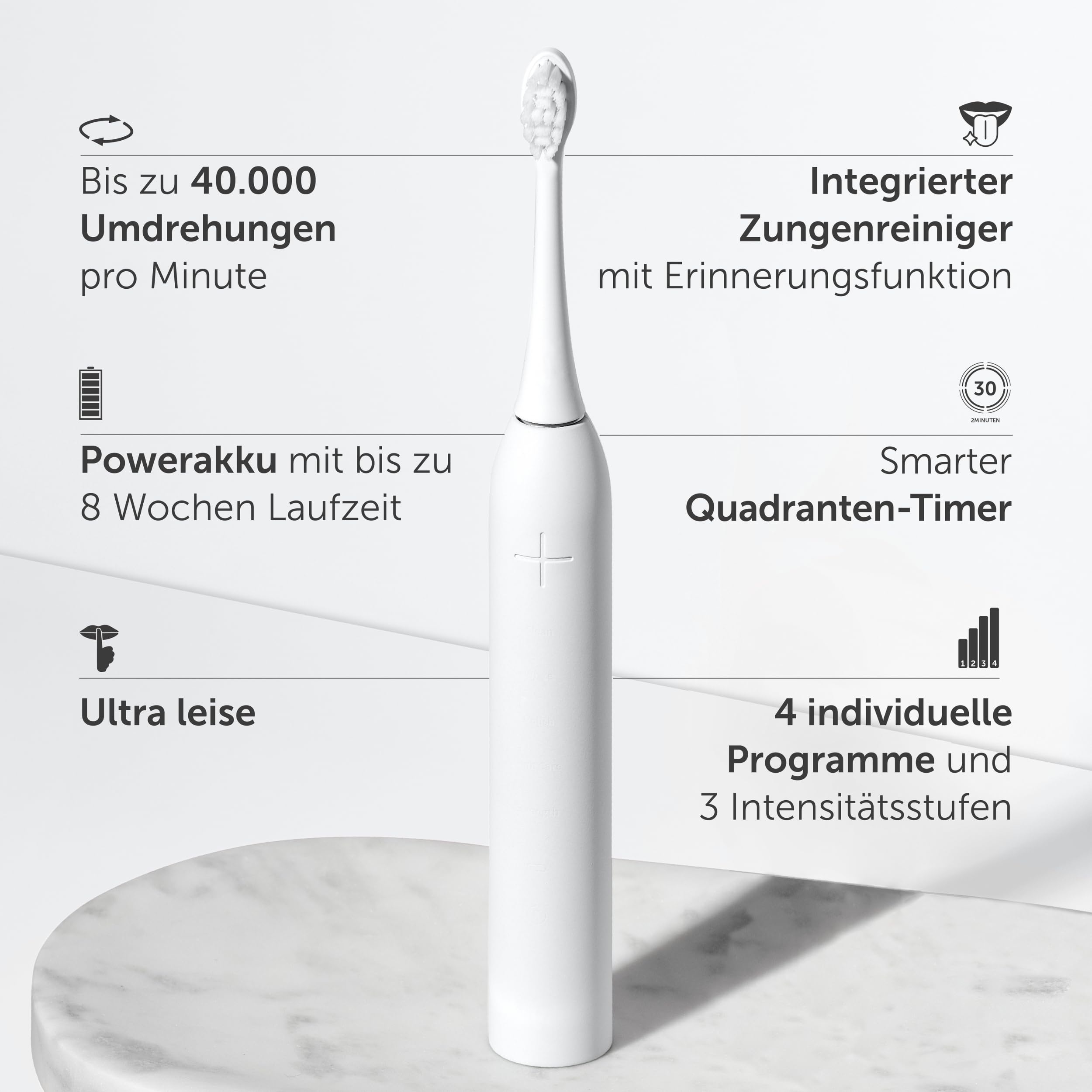WONDERSMILE Szczoteczka Soniczna PRO Zwycięzca Testu 2025 4 Tryby — miniatura 2