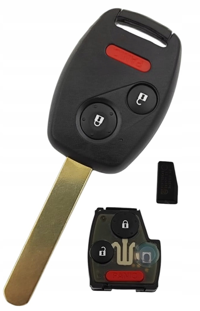 Pilot klíček Honda CIVIC Jazz Accord Cr-v Odyssey 315MHz ID46 2 Panic