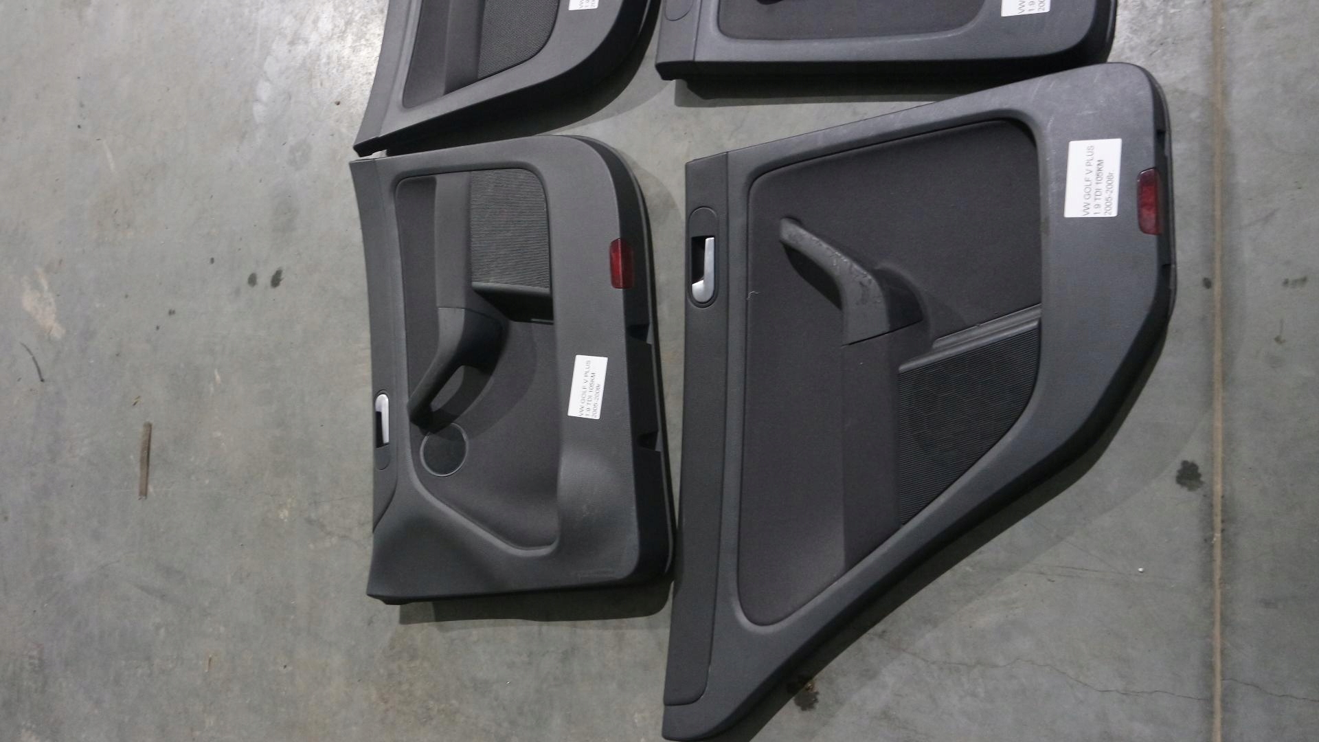 TAPICERKA TAPICERKI DRZWI VW GOLF V PLUS Typ samochodu Samochody osobowe