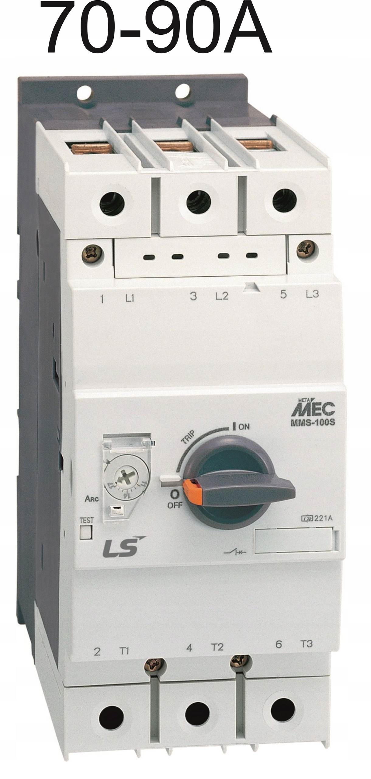 Wyłącznik silnikowy MMS-100S 90A