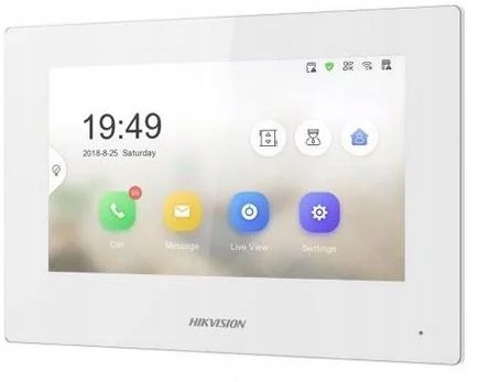 Monitor videovrátnika Hikvision DS-KH6320Y-WTE2/Biely