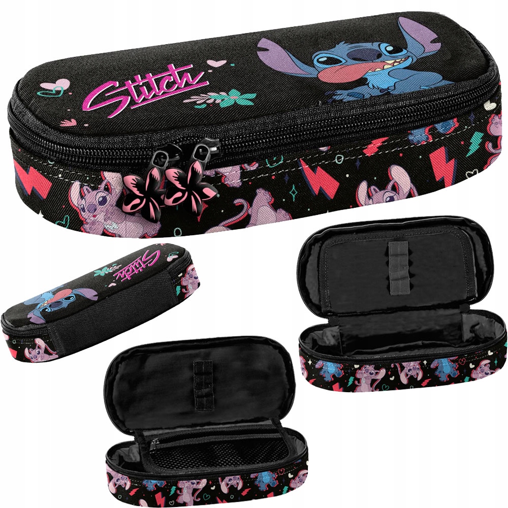 PIÓRNIK SZKOLNY SASZETKA USZTYWNIANA TUBA STICH STITCH DLA DZIEWCZYNKI