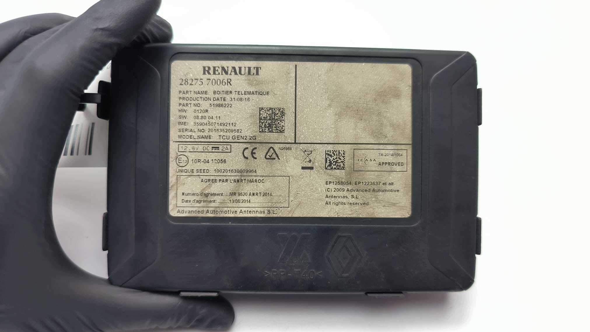 module 282757006R navigation devices RENAULT KADJAR