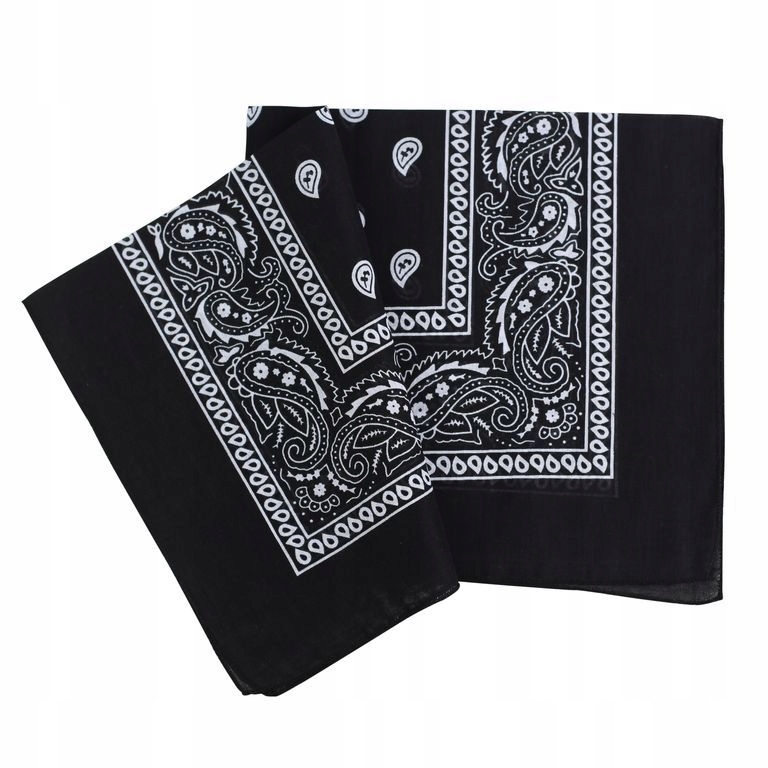 

Bandamka Bandana Chustka Chusta Apaszka Czarna