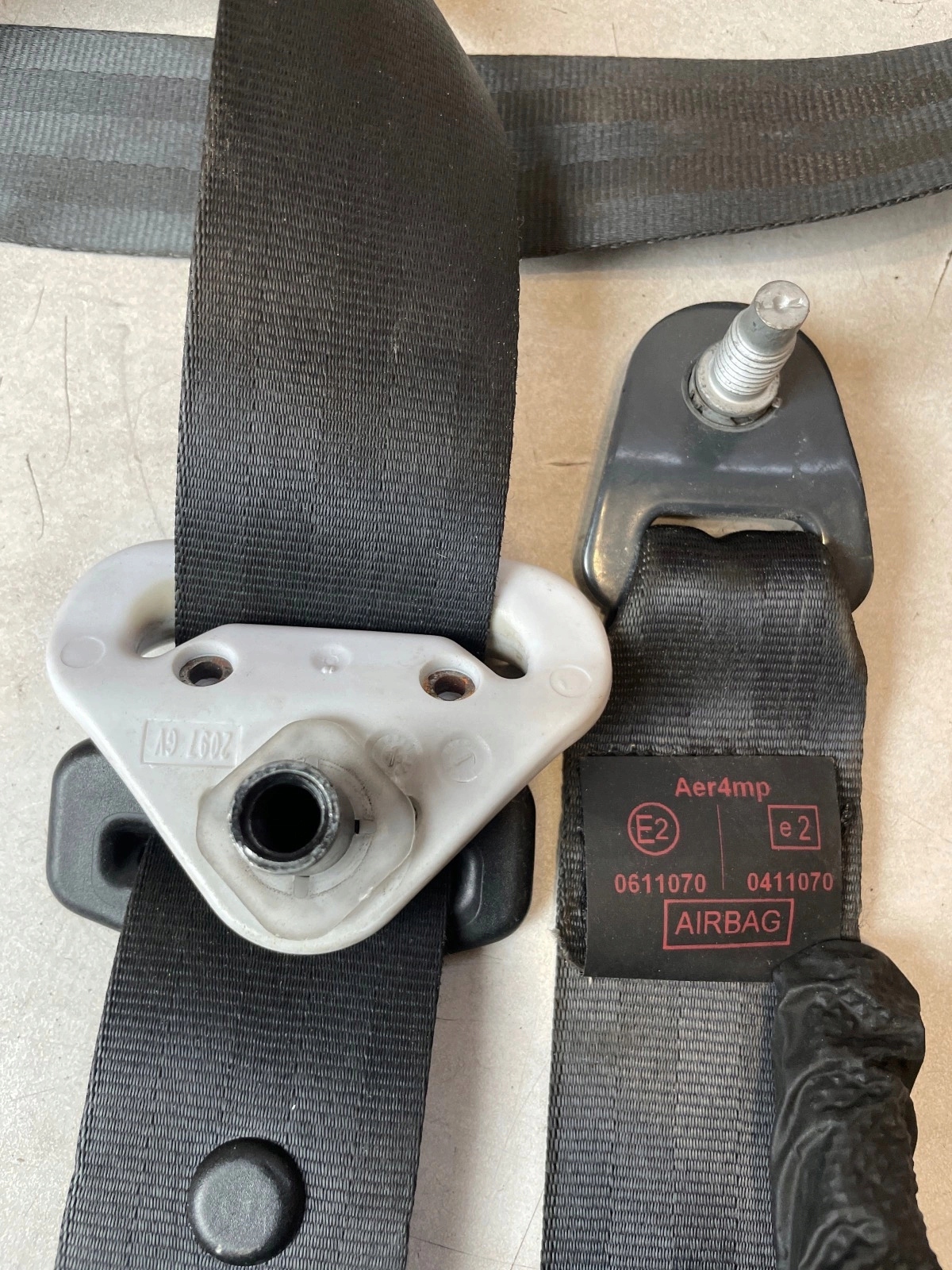 CINTURA SICUREZZA ANTERIORE Anteriore sinistra Peugeot 208 e 2008 e