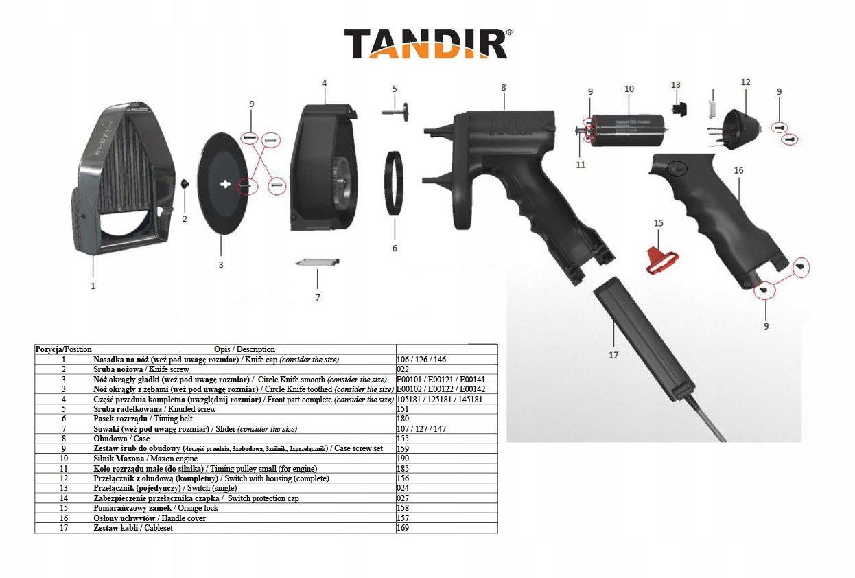 Przełącznik z obudową Tandir 100/120/140 EAN (GTIN) 5903981670406