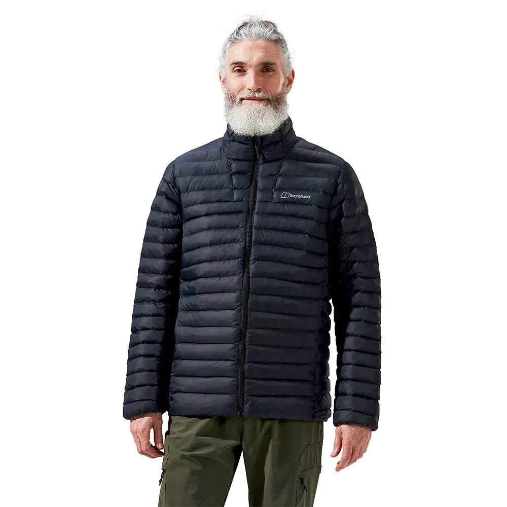 Berghaus Pánská Tmavě Modrá Větruodolná Bunda S Kapsami, Velikost 7_A