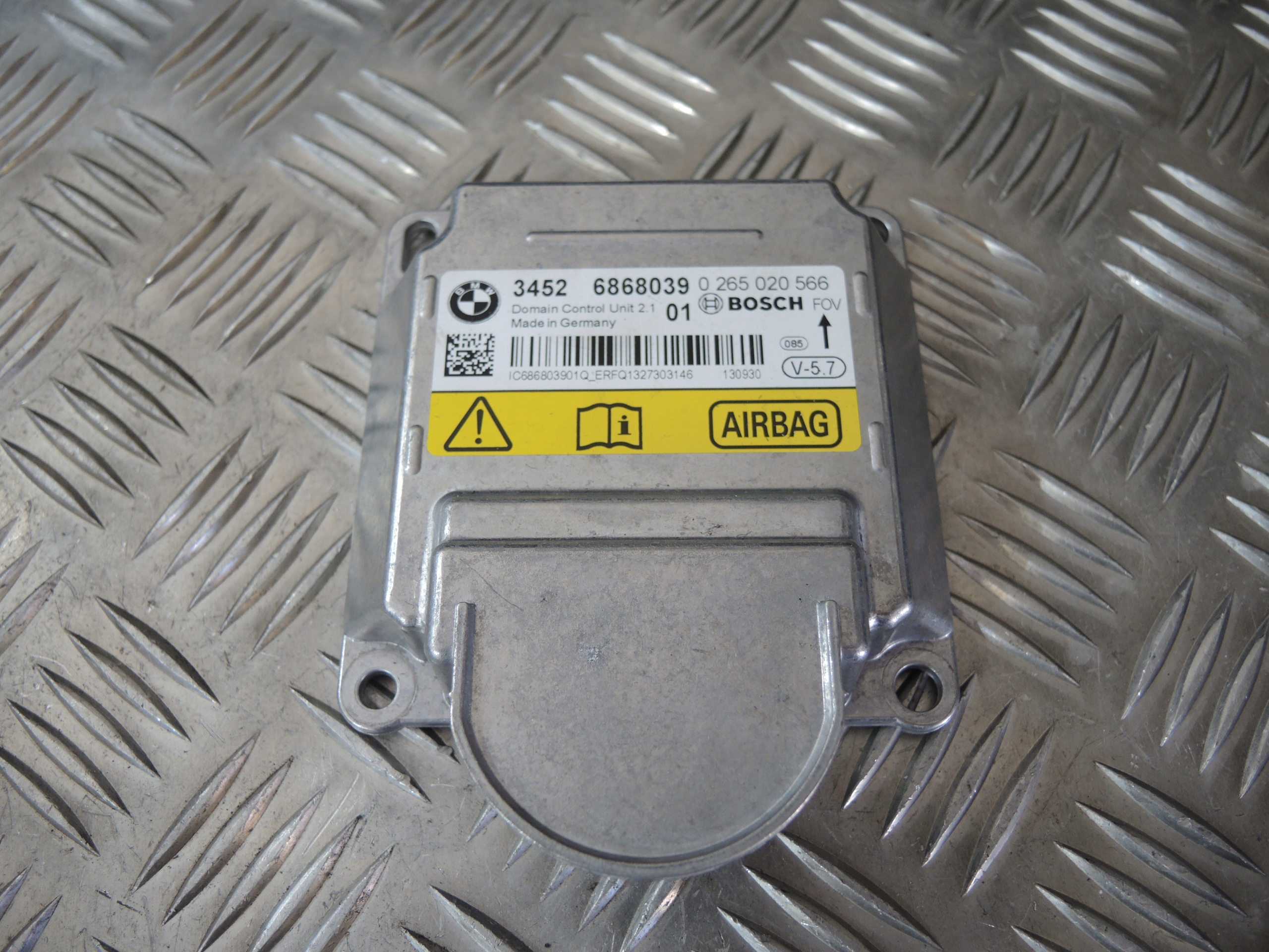 BMW X5 F15 F16 MODUŁ PODUSZKI AIRBAG 6868039