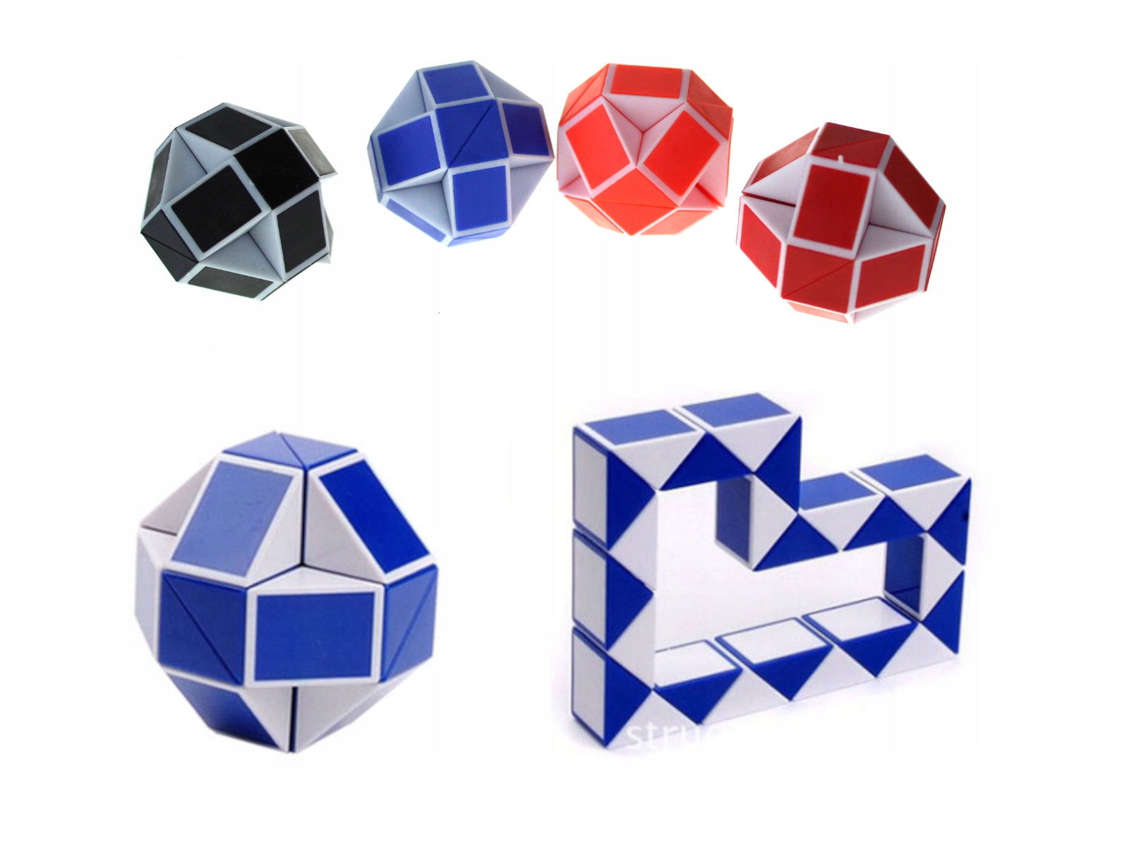 UKŁADANKA MAGICZNY WĄŻ MAGIC SNAKE ŁAMIGŁÓWKA Marka inna