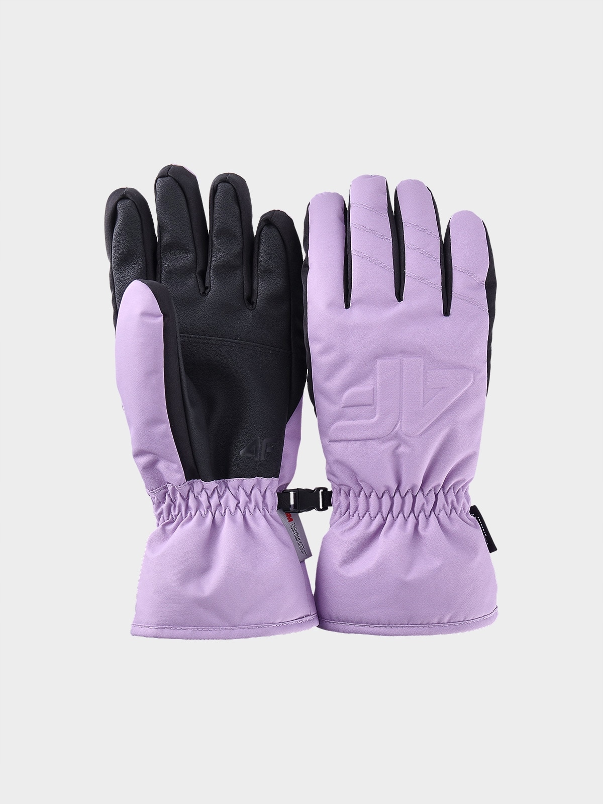 Damskie rękawice narciarskie 4F 4FWAW24AFGLF144 różowe r. XL