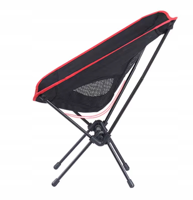 KRZESŁO TURYSTYCZNE WĘDKARSKIE Z OPARCIEM LEKKIE SKŁADANE POKROWIEC Rodzaj z oparciem
