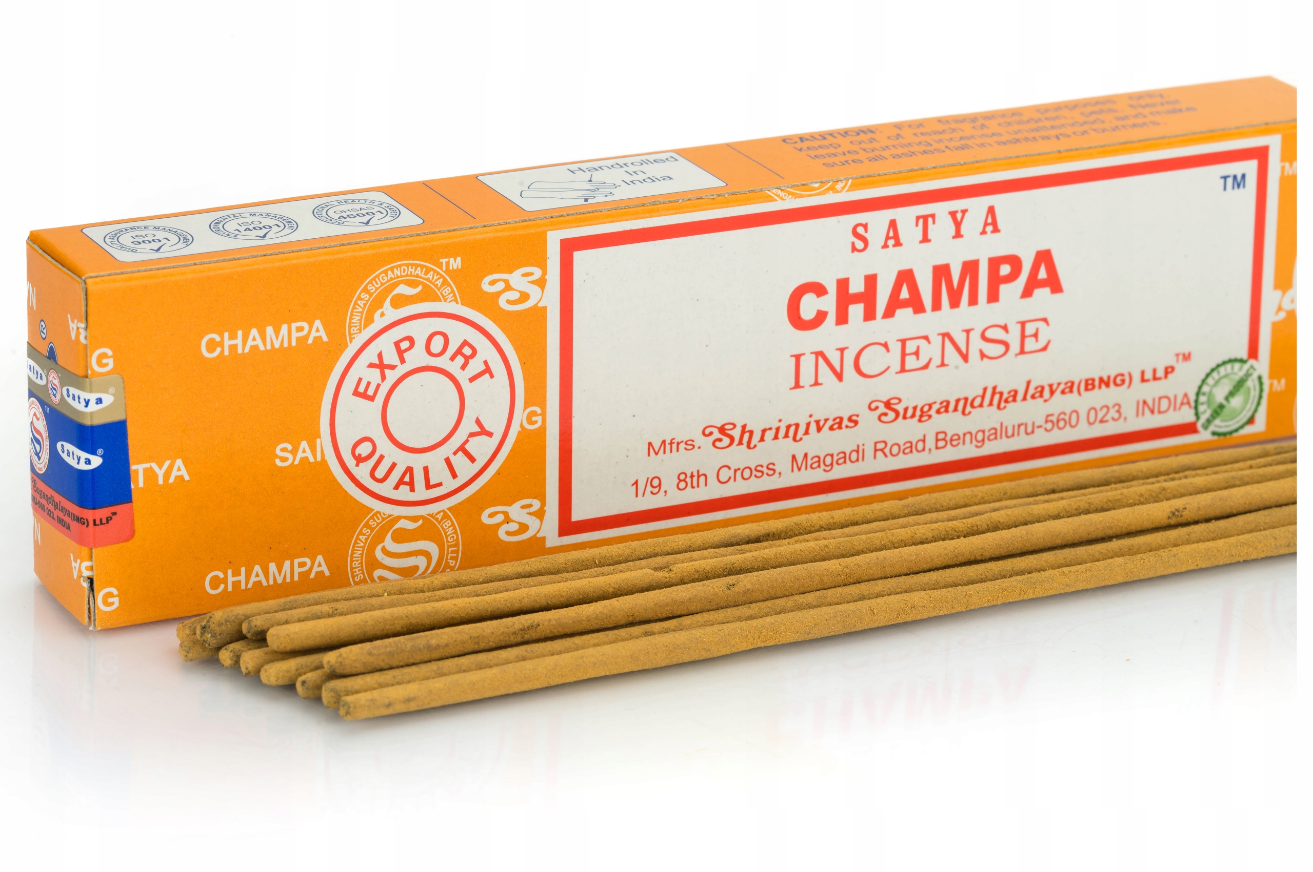 NAG CHAMPA kadzidełka PYŁKOWE SATYA Champa