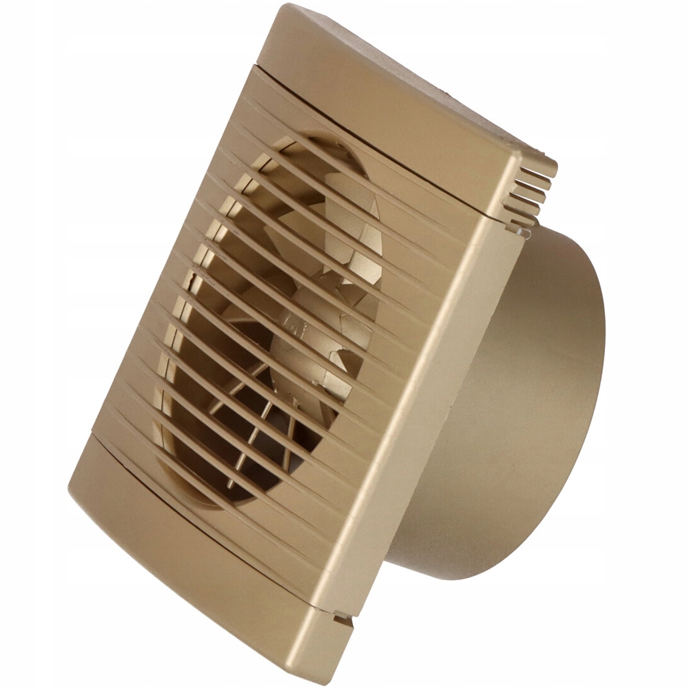 WENTYLATOR ŚCIENNY SUFITOWY STANDARD Fi 100 ZŁOTY Kod producenta 007-7627