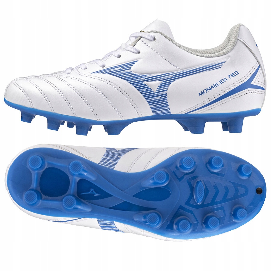 Mizuno Monarcida Neo III Select Jr Fg (38) Dětské lankové boty bílé