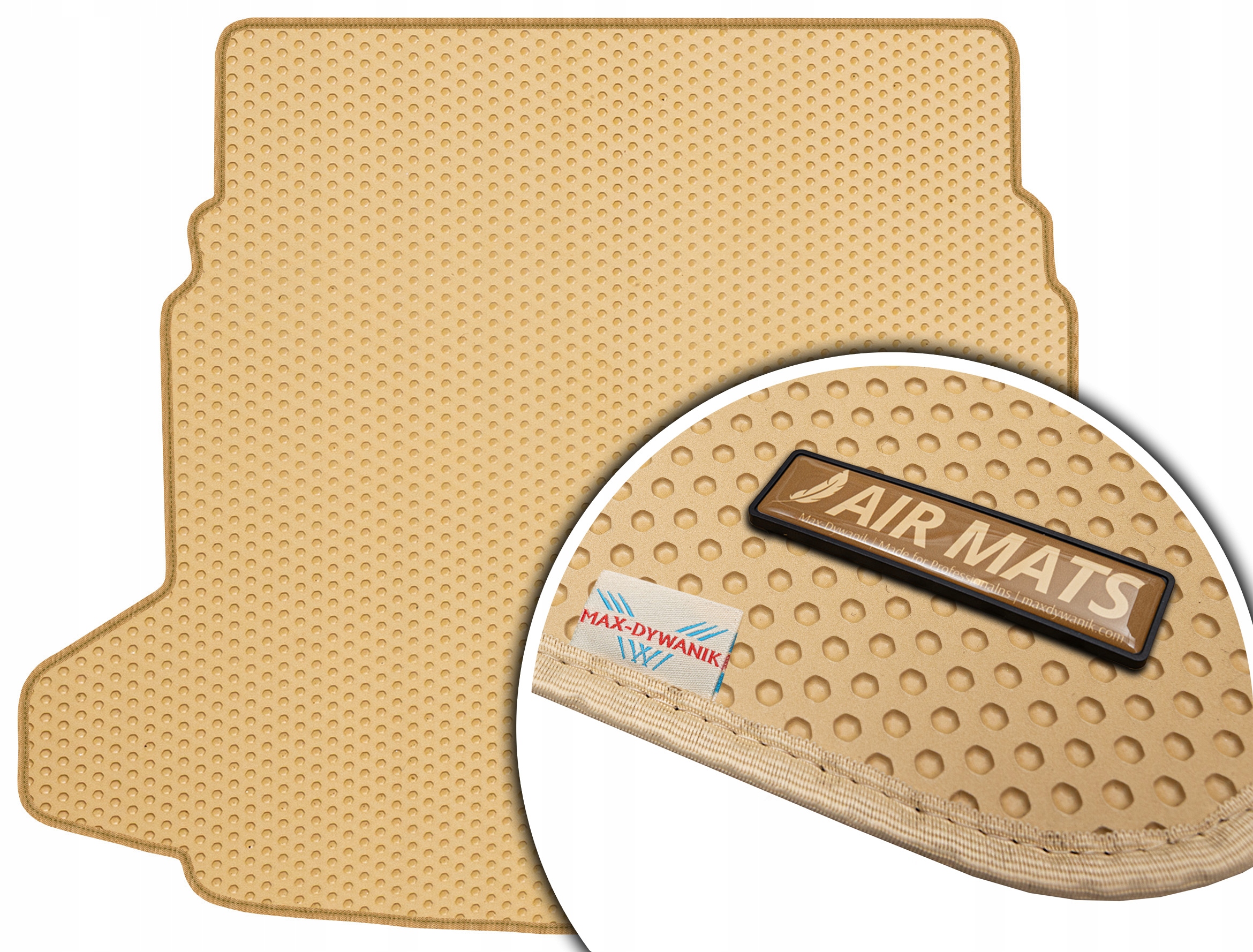 Saab Sedan 2007-2014 Béžová rohož do kufru Eva Air Mats