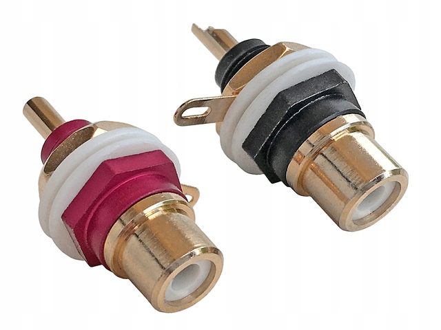 

Gniazdo Rca/cinch panelowe izolowane Vitalco 2szt